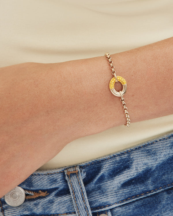 The Soleil Oval Bracelet
