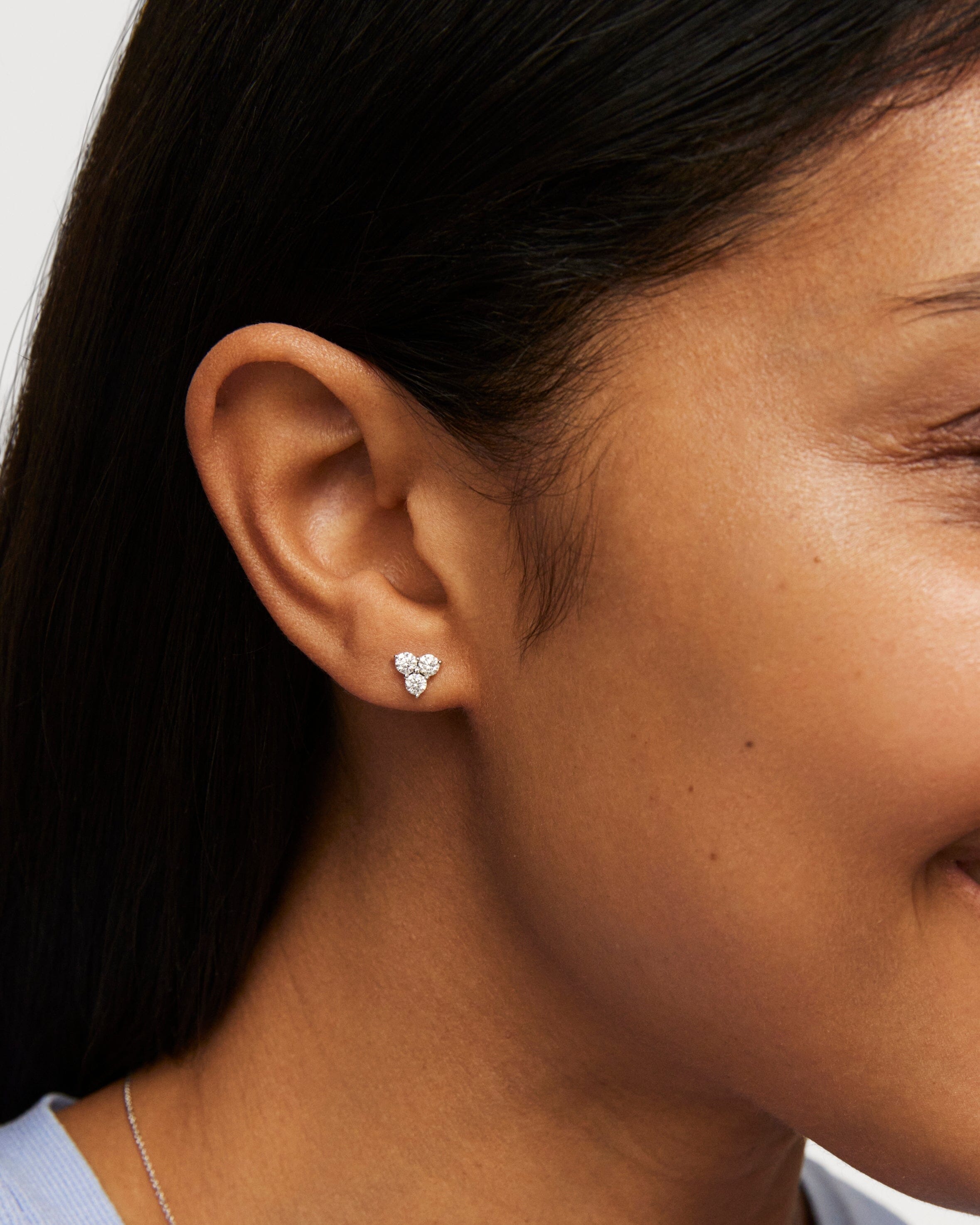 The Mini Trio Stud Earrings