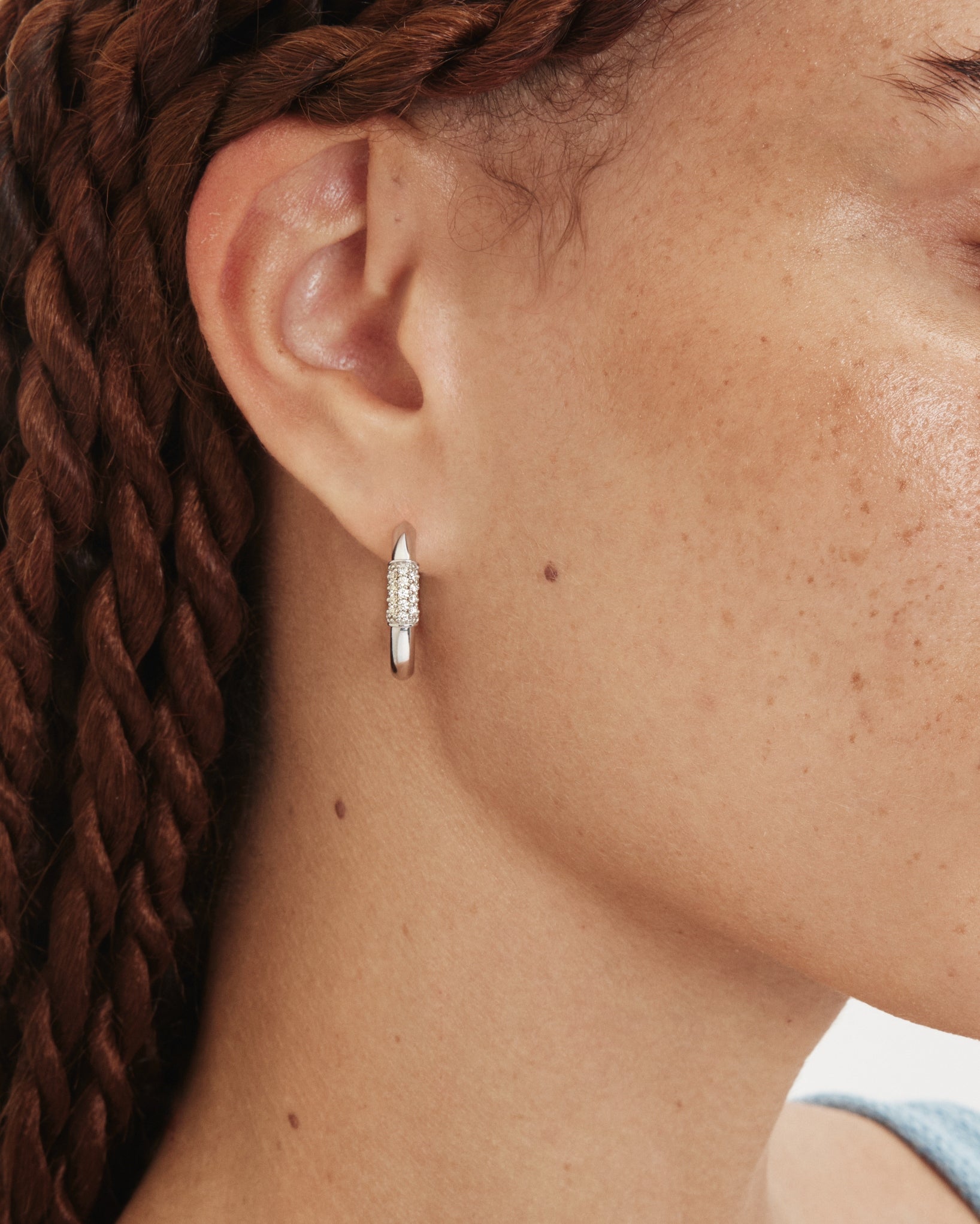 The Soleil Pavé Hoops