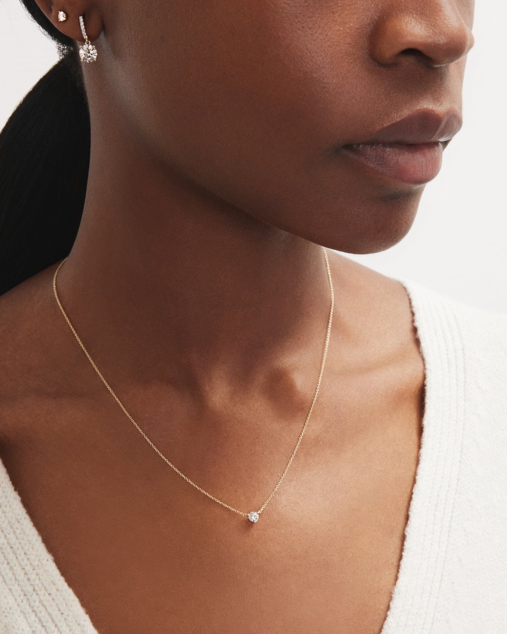 The Mini Solitaire Pendant