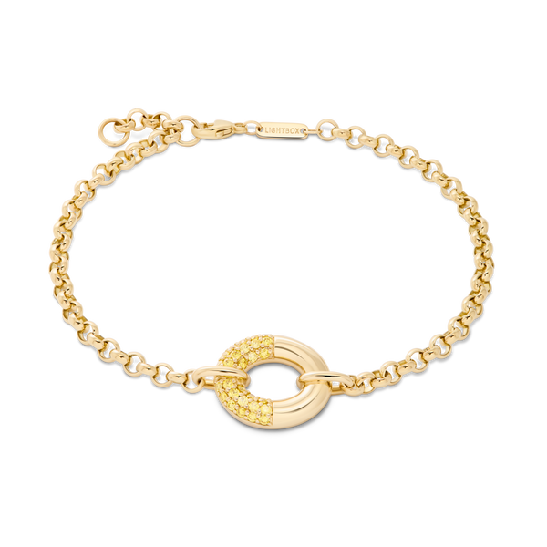 The Soleil Oval Bracelet