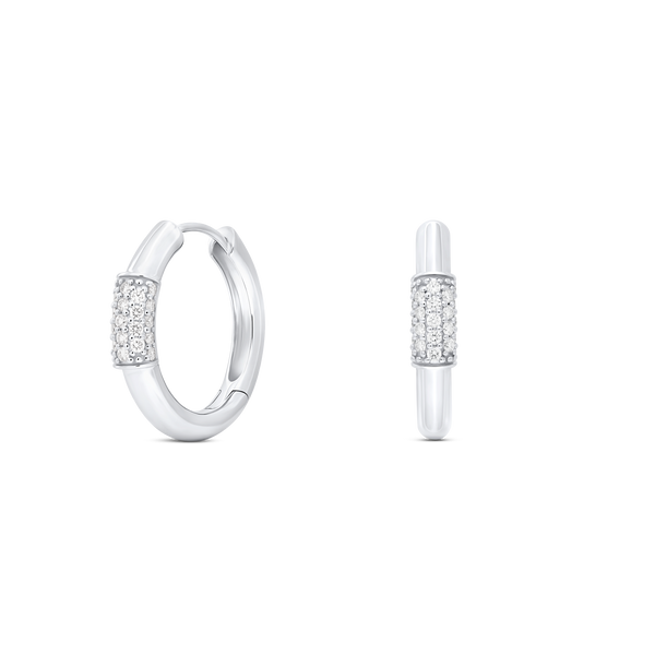 The Luna Pavé Hoops