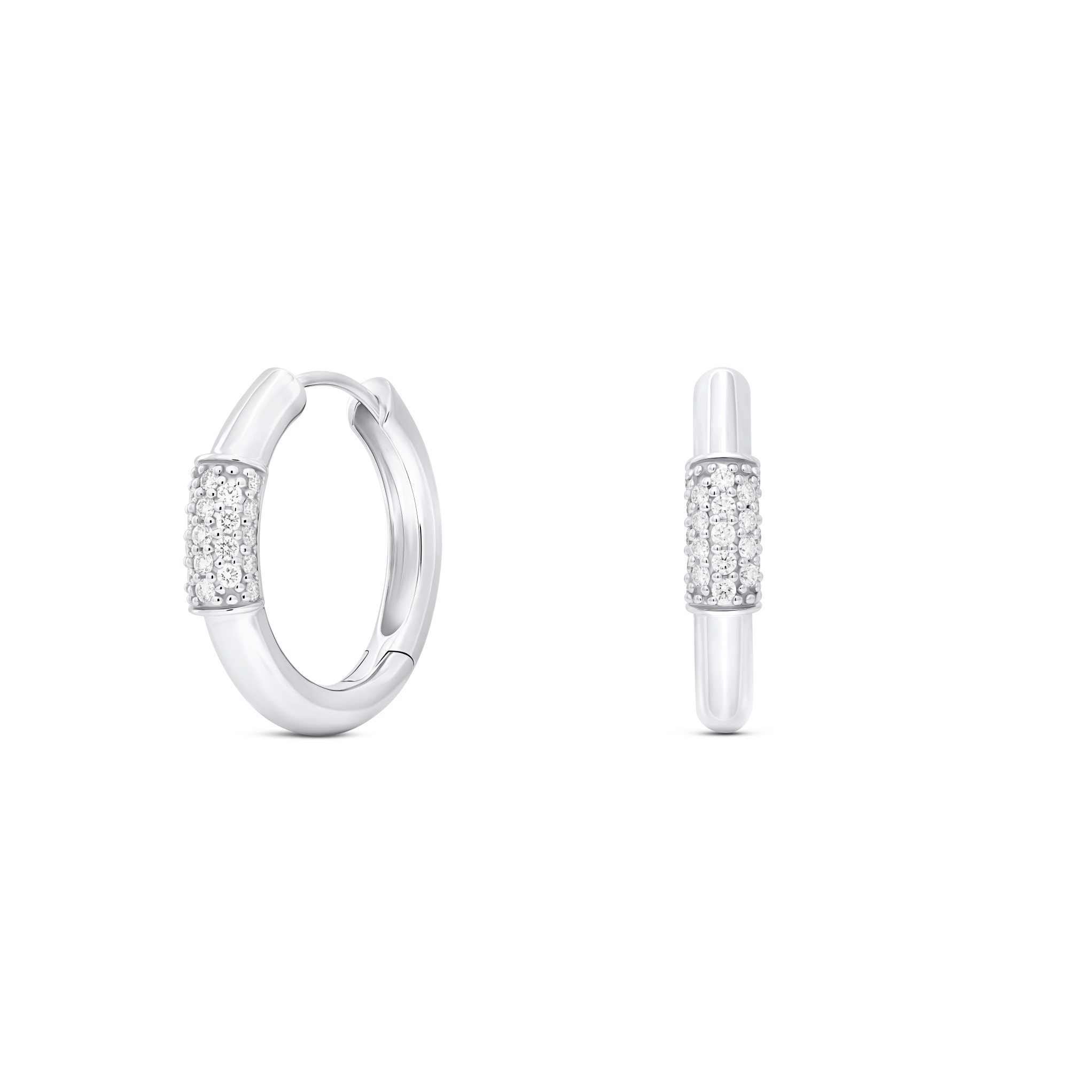 The Soleil Pavé Hoops