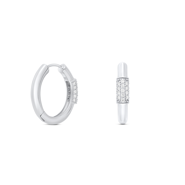 The Luna Pavé Hoops