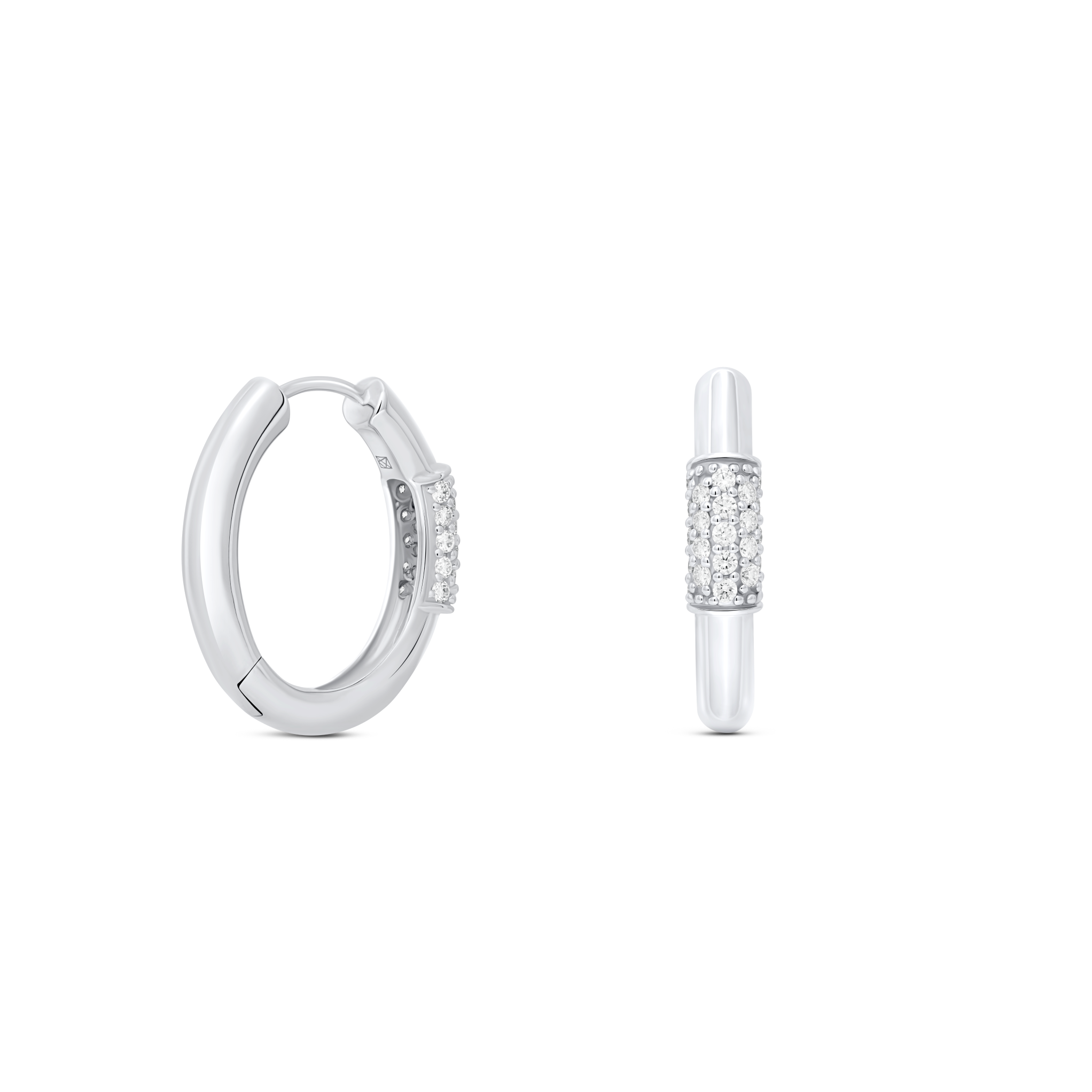 The Luna Pavé Hoops