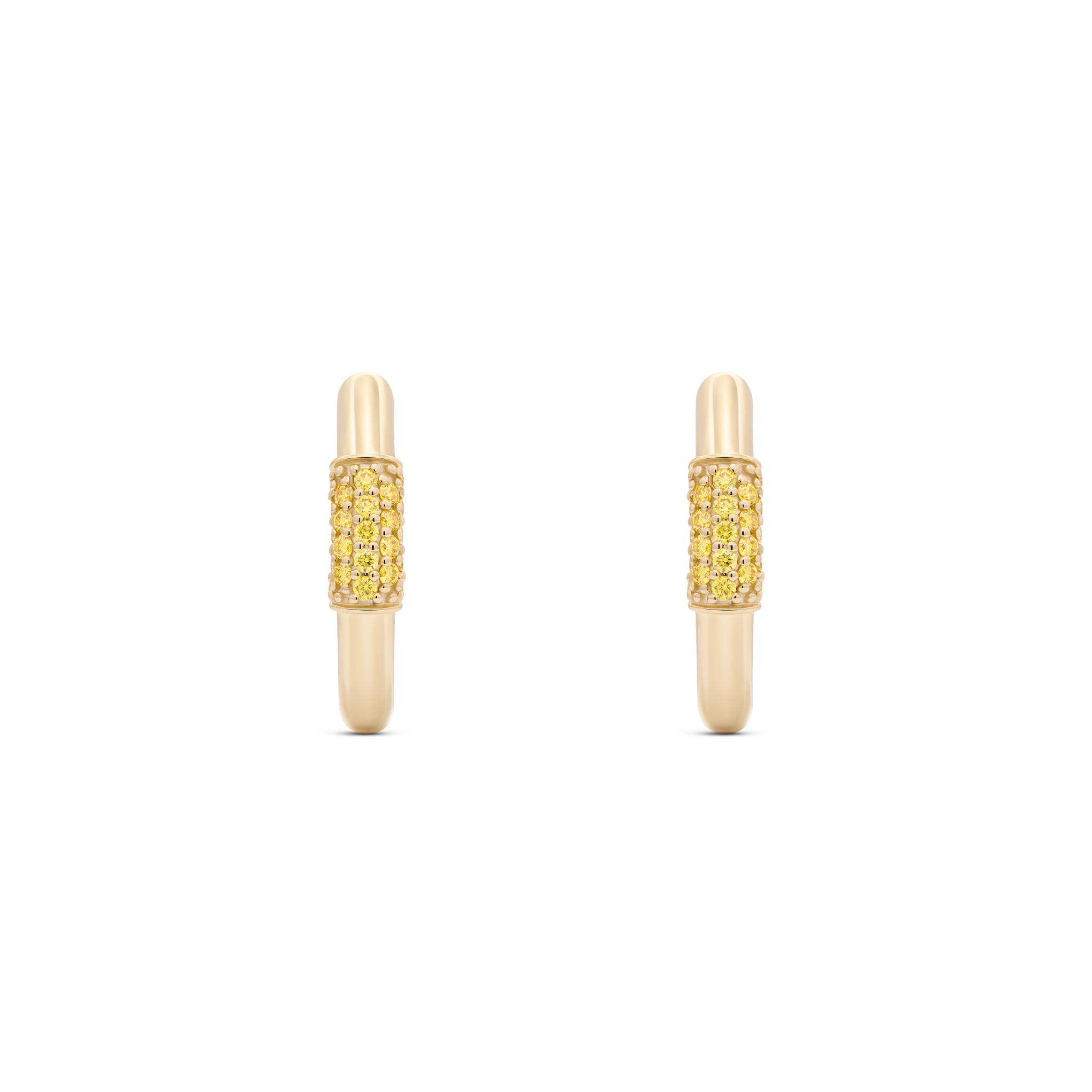 The Soleil Pavé Hoops