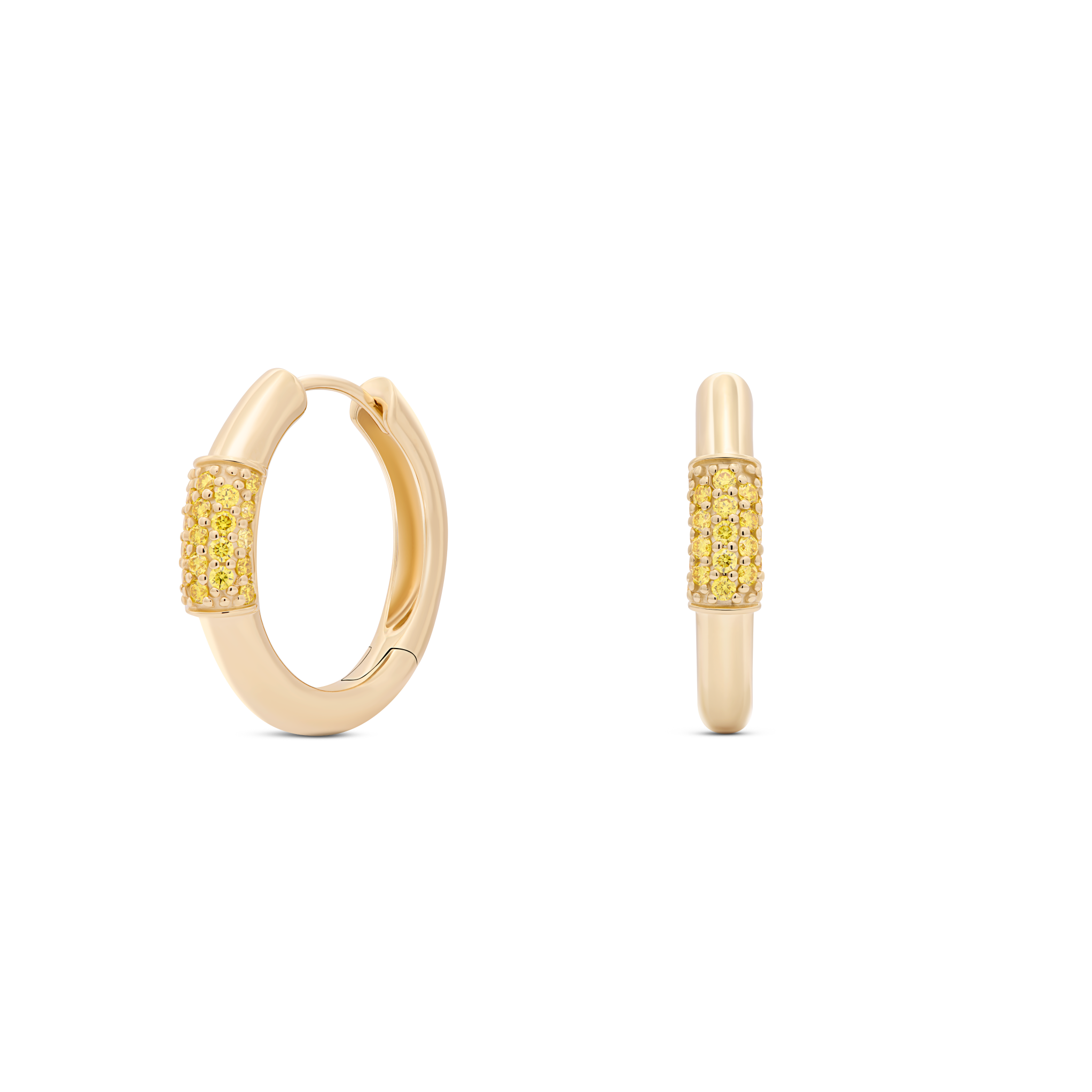 The Soleil Pavé Hoops