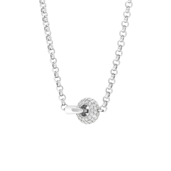 The Luna Circle Link Necklace