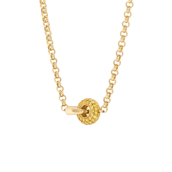 The Soleil Circle Link Necklace