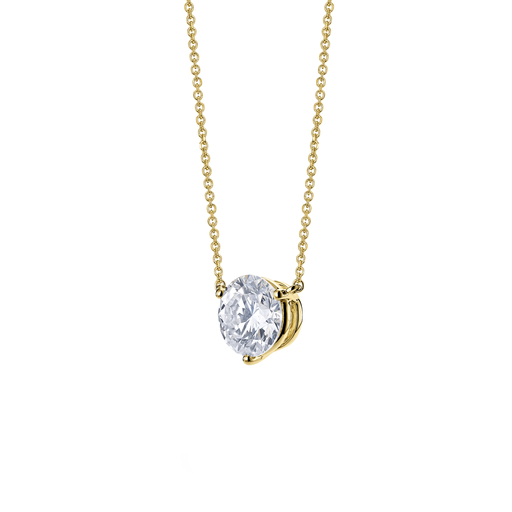 The Round Brilliant Solitaire Pendant