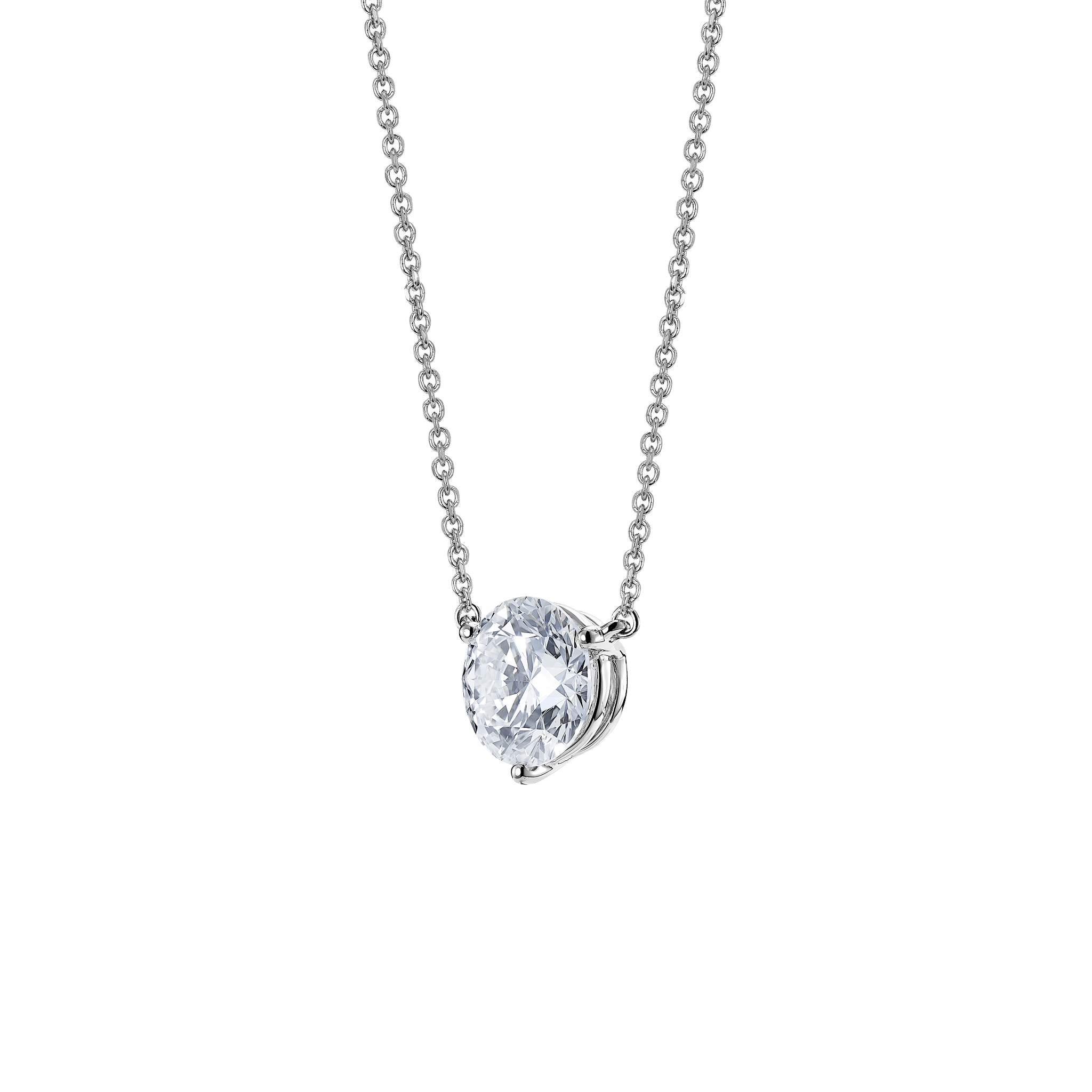 The Round Brilliant Solitaire Pendant
