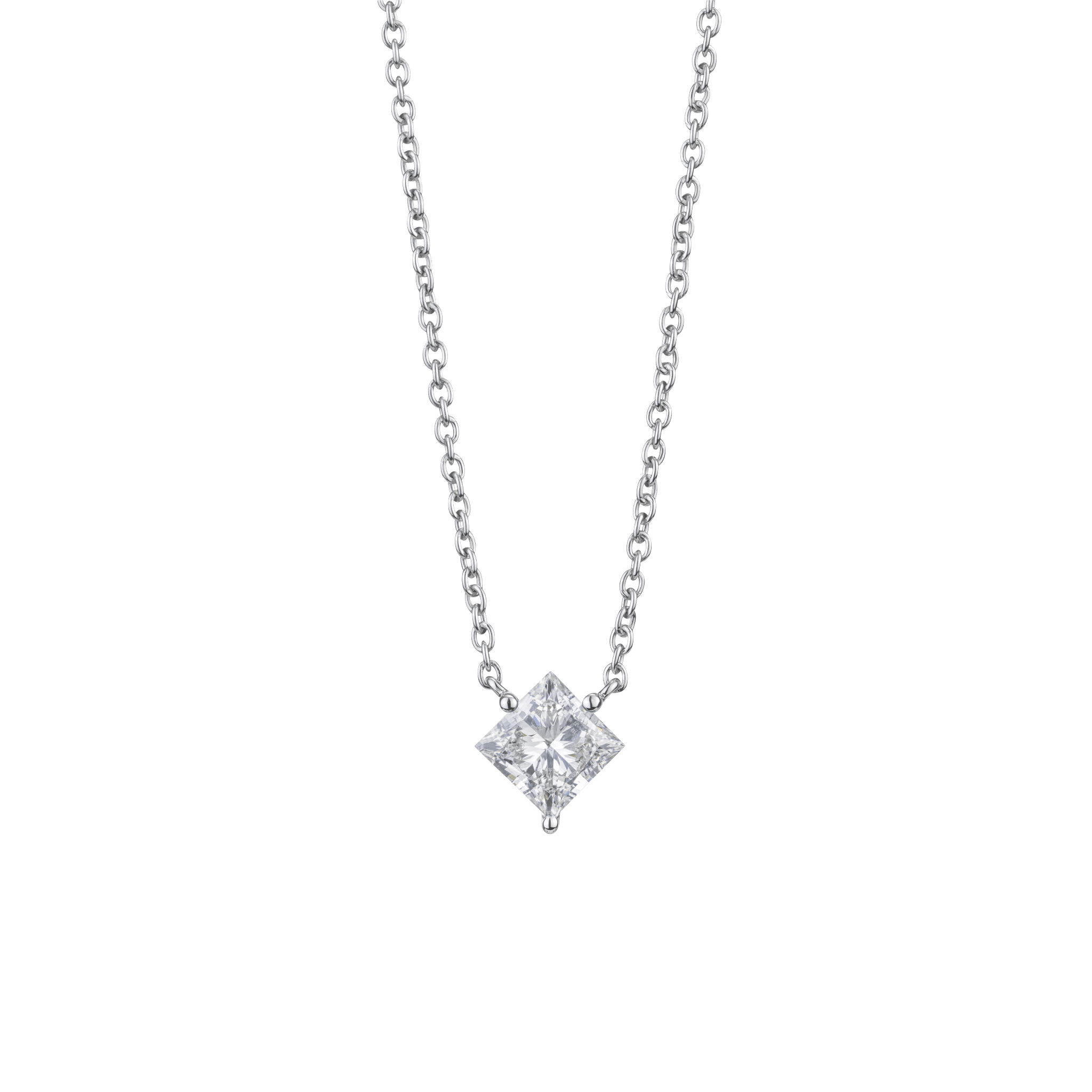 The Princess Solitaire Pendant