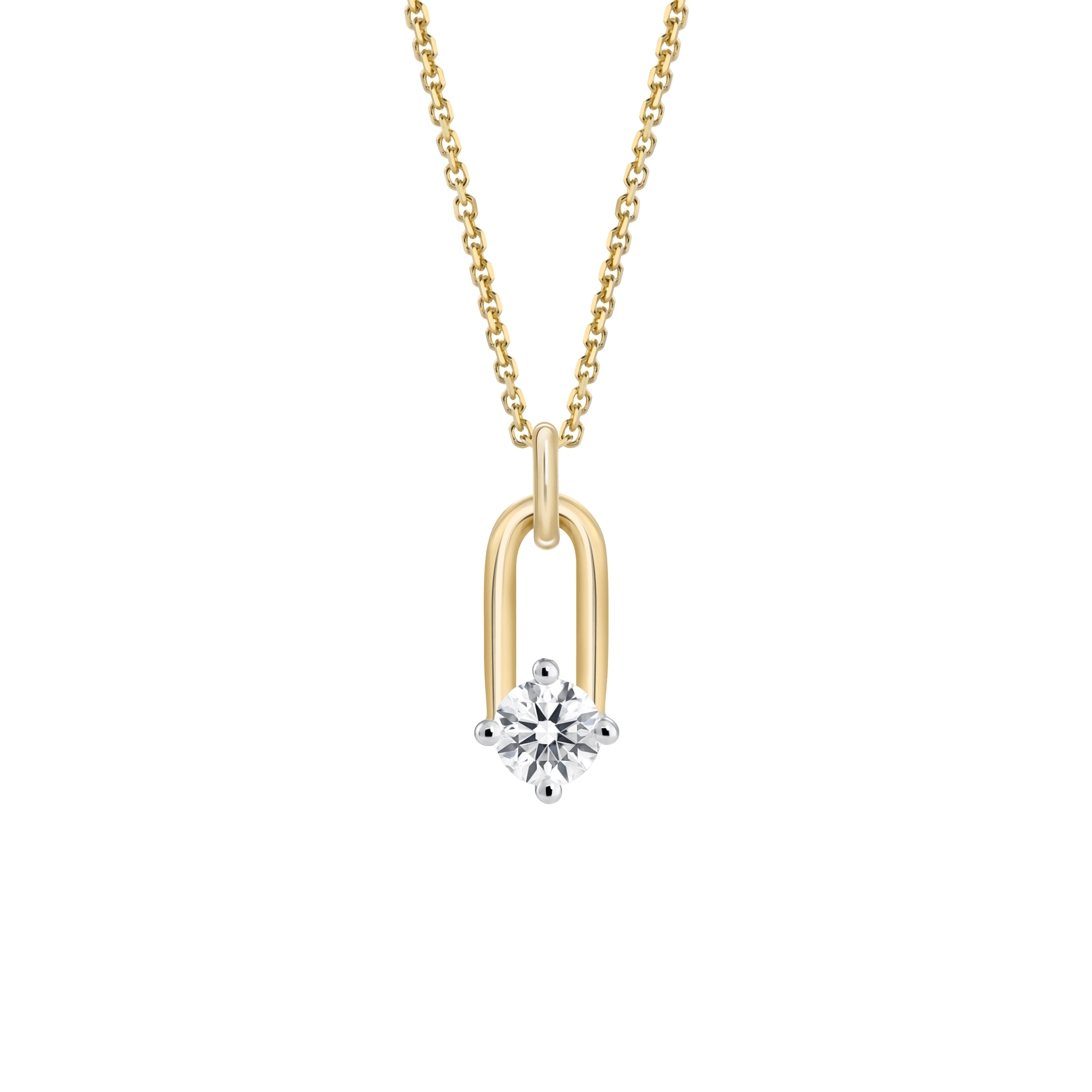 The Paperclip Pendant